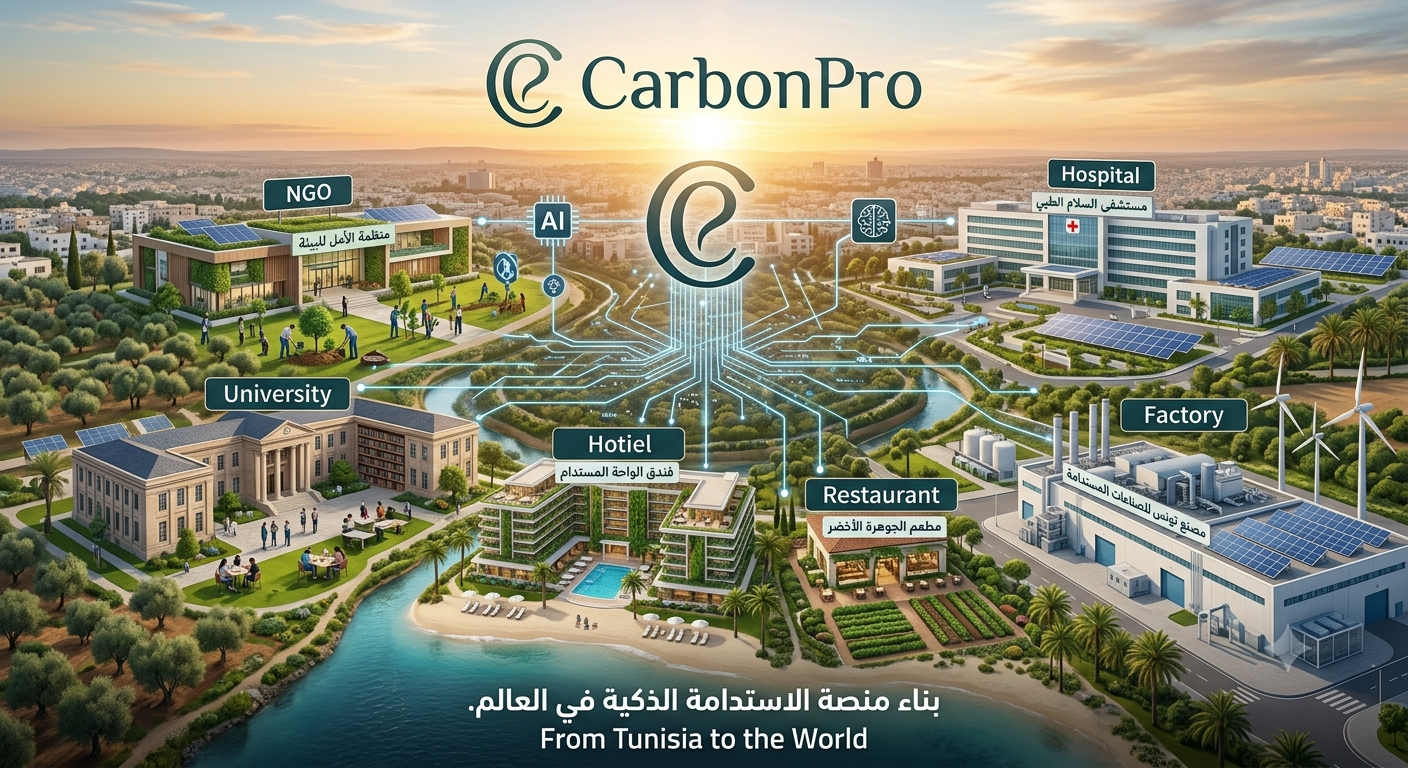Connected sustainability ecosystem across sectors